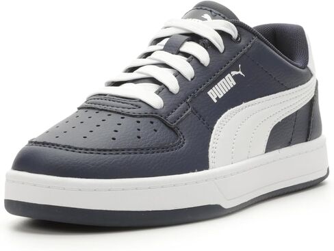 حذاء رياضي PUMA Caven، أبيض فضي أسود، 13 US للجنسين للأطفال الصغار in Kuwait
