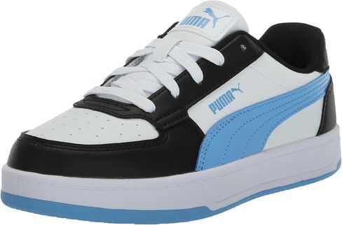 حذاء رياضي PUMA Caven، أبيض فضي أسود، 13 US للجنسين للأطفال الصغار in Kuwait
