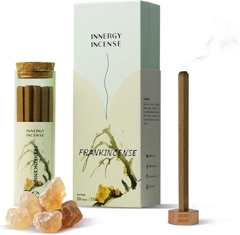 Fresh Cut Tree Scent - Innergy Cedarwood Incense Sticks, Natural Holiday Focus Gift Set, Purifying Forest Aroma in Saudi Arabia