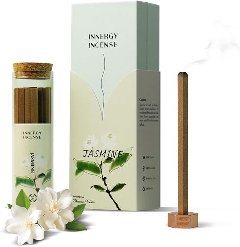 Fresh Cut Tree Scent - Innergy Cedarwood Incense Sticks, Natural Holiday Focus Gift Set, Purifying Forest Aroma in Saudi Arabia