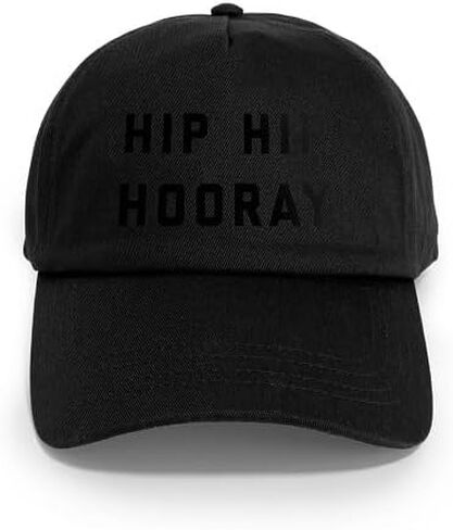 قبعة CafePress Hip Hip Hooray قبعة بيسبول قابلة للتعديل in Kuwait