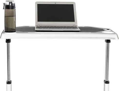 Bike Desk - Rolling Laptop Cart for Stationary Bike or Trainer - Adjustable Standing Desk to Exercise While Working or Watching TV by RAD Cycle in Saudi Arabia