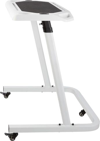 Bike Desk - Rolling Laptop Cart for Stationary Bike or Trainer - Adjustable Standing Desk to Exercise While Working or Watching TV by RAD Cycle in Saudi Arabia