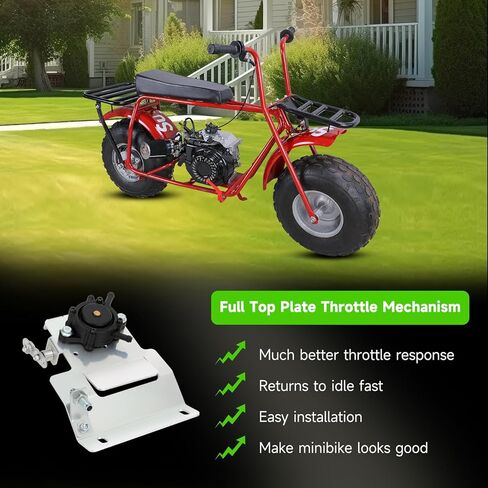 لوحة المحرك العلوية لـ Predator 212 196 224cc Hemi Ghost Small Clone Engine Mini Bike Coleman CT200U، مجموعة تركيب خزان الوقود الغازي لأجزاء أداء BT200X CT200U-EX GX160 GX200 Go Kart in Kuwait