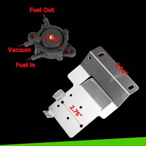 لوحة المحرك العلوية لـ Predator 212 196 224cc Hemi Ghost Small Clone Engine Mini Bike Coleman CT200U، مجموعة تركيب خزان الوقود الغازي لأجزاء أداء BT200X CT200U-EX GX160 GX200 Go Kart in Kuwait