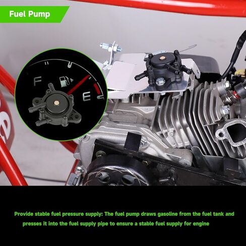 لوحة المحرك العلوية لـ Predator 212 196 224cc Hemi Ghost Small Clone Engine Mini Bike Coleman CT200U، مجموعة تركيب خزان الوقود الغازي لأجزاء أداء BT200X CT200U-EX GX160 GX200 Go Kart in Kuwait