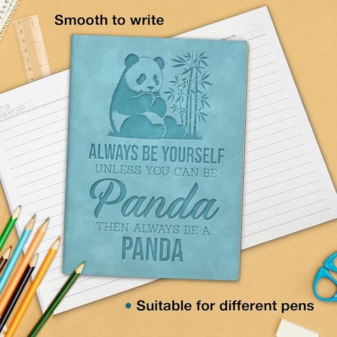 Inspirational Notebook Always Be Yourself Unless You Can Be Panda Writing Journal Gift for Panda Lovers-Blue in Saudi Arabia