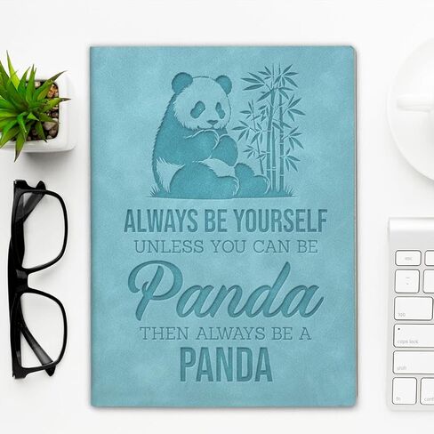 Inspirational Notebook Always Be Yourself Unless You Can Be Panda Writing Journal Gift for Panda Lovers-Blue in Saudi Arabia