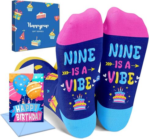 جوارب أفكار هدايا عيد الميلاد التاسع من HAPPYPOP - هدايا للفتيات والأولاد بعمر 9 سنوات، هدايا للأطفال بعمر 9 سنوات، هدايا بعمر تسع سنوات للأطفال in Saudi Arabia