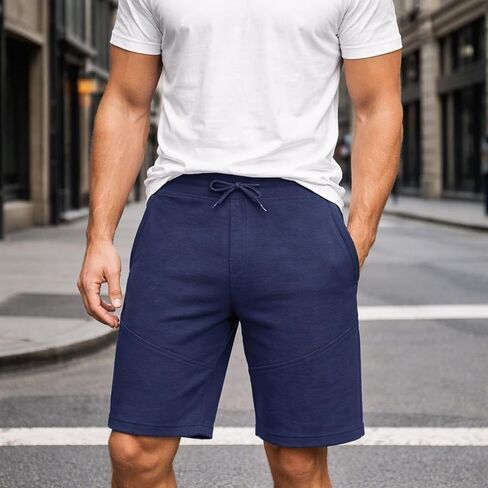Men's Cargo Shorts Adjustable Waist with Pockets for Outdoor & Casual Wear in Saudi Arabia