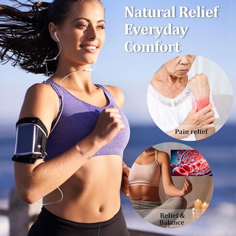 أساور أساور مغناطيسية من النحاس النقي من Heavenly Metals - نحاس صلب مع مغناطيس مدمج - تتوفر أنماط متعددة - مقاس قابل للتعديل، صندوق هدايا متضمن - علامة تجارية أمريكية in Kuwait