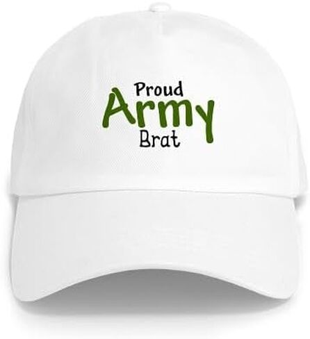 قبعة CafePress Proud Army Brat قبعة بيسبول قابلة للتعديل in Kuwait