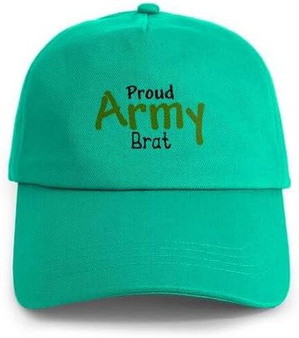 قبعة CafePress Proud Army Brat قبعة بيسبول قابلة للتعديل in Kuwait
