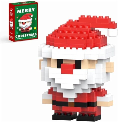 Christmas Santa Holiday Splicing-Figurines Party Favors Figurines for Stuffers Gifts in Saudi Arabia