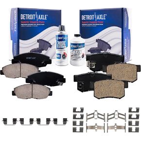 Detroit Axle - Front Brake Calipers w/Brackets Replacement for 2011 2012 2013 2014 2015 2016 2017 Honda Odyssey - 2pc Set in Kuwait