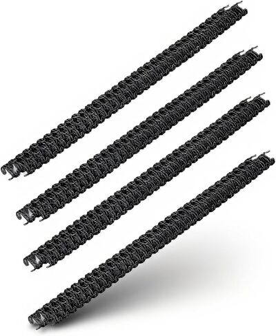 100 قطعة من أشواك ربط الأسلاك ذات الحلقة المزدوجة، 34 أشواك ربط الأسنان، أمشاط حلقية، 3:1 درجة، قطر 7.9 مم، سعة 40 ورقة، حلقة مزدوجة، ملف ربط حلزوني، صنع دفتر ملاحظات حلزوني in Kuwait