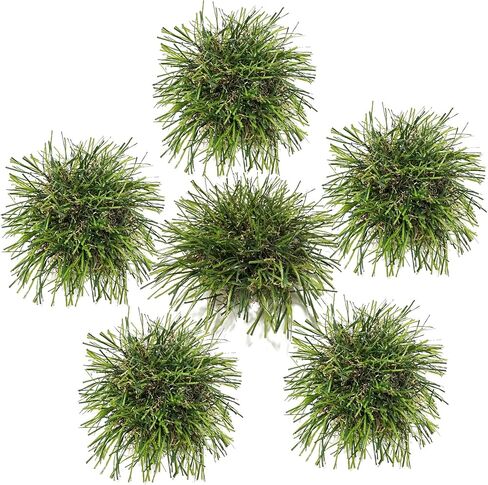 KuGuo Mini Plastic Artificial Weeds Tufts DIY Fake Grass Clusters for Home Decoration (Buffalo Grass, 12PCS) in Saudi Arabia