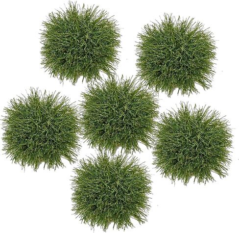 KuGuo Mini Plastic Artificial Weeds Tufts DIY Fake Grass Clusters for Home Decoration (Buffalo Grass, 12PCS) in Saudi Arabia