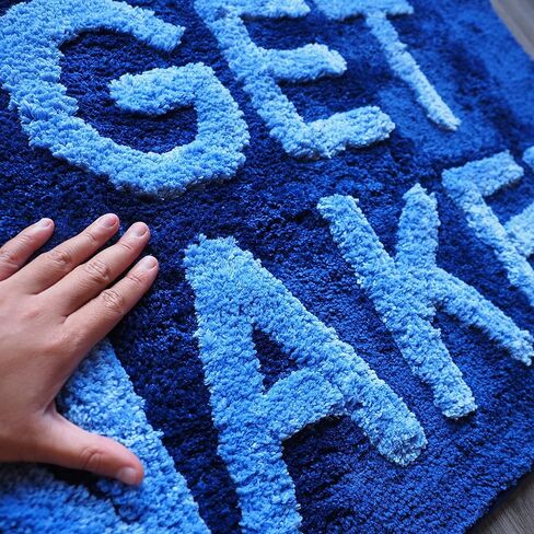 Evovee Get Naked Bath Mat Funny Cute سجاد الحمام الحصول على Naked Rug Shower Funny الحمام ديكور متعة لطيف حمام حصيرة عدم الانزلاق قابل للغسل كلية وردي فاتح 17x24 in Kuwait