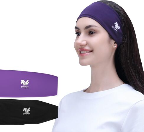 Tontron Equestrian Headbands Designed to Wick Moisture and Protect Hair Under Helmets, for Horseback Riding, Biking, Kayaking, Skating and Securing Ear Buds in Saudi Arabia