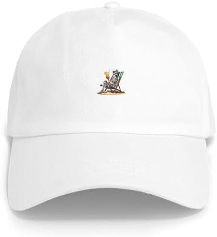 CafePress Tropical Beach Summerween Skeleton Adjustable Baseball Cap in Saudi Arabia