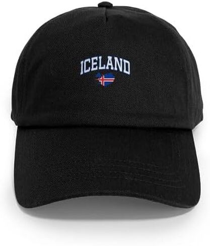CafePress Iceland Map English Cap Adjustable Baseball Cap in Saudi Arabia