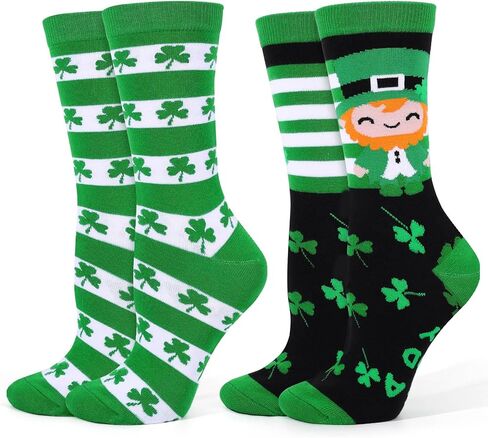 2 Pairs Easter Socks for Women Girls, Funny Bunny Chick Egg Print Crew Socks, Novelty Cute Rabbit Animal Stocking Spring Holiday Gifts for Men Adult in Saudi Arabia