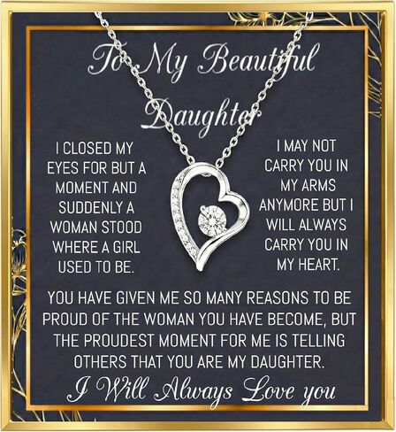 هدايا واحدة لابنتي، هدايا لابنتي، هدايا ابنة الأب، هدايا لابنتي من الأب، قلائد ابنة، قلادة ابنة من الأب in Kuwait