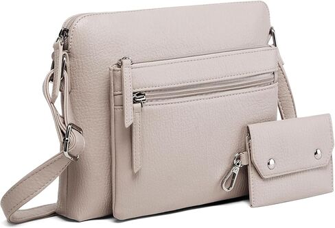 Crossbody Bags for Women Leather Handbags Shoulder Purse Trendy with Adjustable Strap for Everyday Use in Kuwait