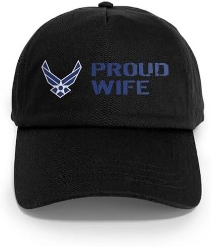 CafePress USAF: Proud Wife Cap Adjustable Baseball Cap in Saudi Arabia