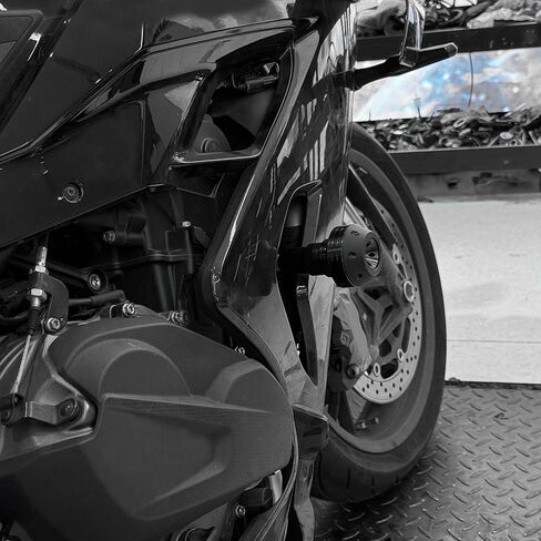 MFGZD لإطار الدراجة النارية R7 واقي من التصادم متوافق مع Yamaha R7 YZF-R7 2021-2025 إطار منزلق CNC مضاد للتصادمات (أحمر) in Kuwait
