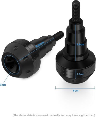 MFGZD لإطار الدراجة النارية R7 واقي من التصادم متوافق مع Yamaha R7 YZF-R7 2021-2025 إطار منزلق CNC مضاد للتصادمات (أحمر) in Kuwait