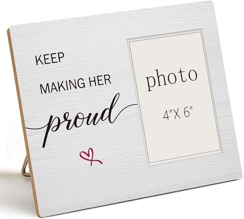 LYEQUIYISA Dad Memorial Picture Frames, Memorial Photo Frame for Loss of Father, Sympathy Bereavement Gifts, Remembrance of Father, Dad Loss Condolence Gift (4x6 Inch Photo) in Saudi Arabia