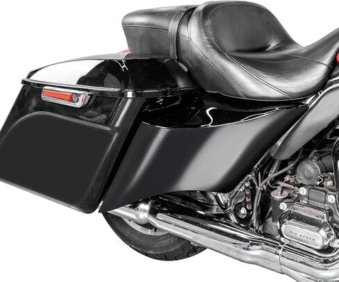 غطاء لوحة جانبية ممتدة ممتدة حقائب ممتدة متوافقة مع Harley Touring Baggers Road King Road Glide Street Glide Electra Glide 2009-2013 in Kuwait