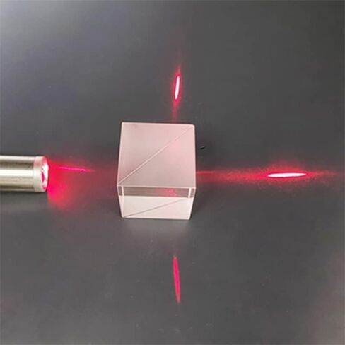 Beam Splitter Cube, Optical Glass Prism, 50:50 Ratio, Scientific Spectrometer (10mm) in Saudi Arabia