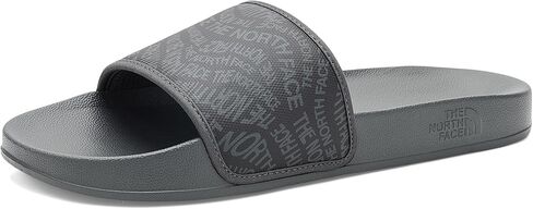 صندل Base Camp Slide III للرجال من The North Face - مبطن للغاية، إسفنج EVA، حجر الصحراء/الكثبان البيضاء، 12 in Kuwait