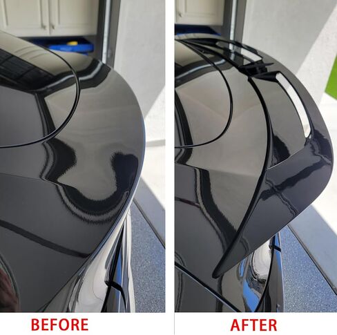 Rear Trunk Spoiler for Tesla Model Y 2020 2021 2022 2023 2024 Rear Spoiler Wing Trunk Lip Spoiler Tail Wing ABS (Glossy Black) in Saudi Arabia
