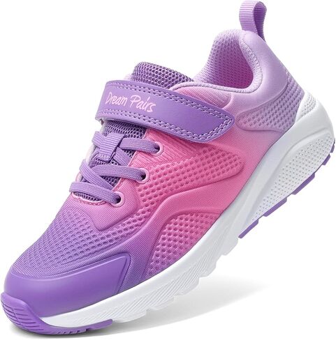 أحذية الجري للفتيات من DREAM PAIRS أحذية رياضية للأطفال، أحذية تنس ColorBurst خفيفة الوزن كاجوال للمشي in Kuwait
