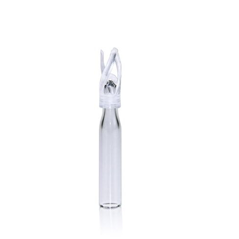 ALWSCI 250 ul Vial Inserts، 5x31 ملم زجاج بوروسيليكات، قاعدة مسطحة، 100 قطعة/عبوة in Kuwait