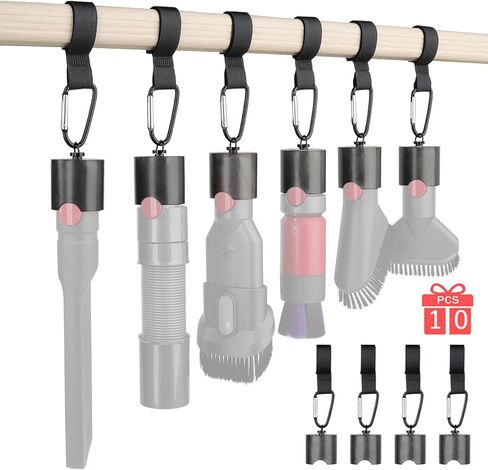 10 عبوات من شماعات الملحقات لمرفقات دايسون V7 V8 V10 V11 V15 Gen5 G5 ملحقات المكانس الكهربائية، حاملات ملحقات أدوات التخزين المتوافقة مع ملحقات دايسون in Kuwait