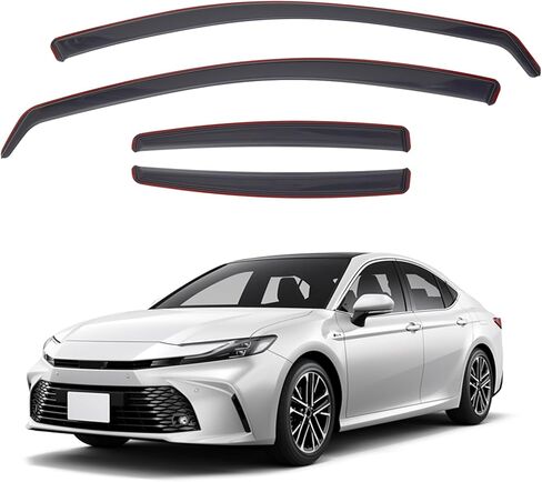 in-Channel Rain Guards for Honda Accord 2018-2022 Side Windows Vent Deflectors Visors Shades 4Pcs in Saudi Arabia