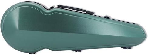 WUQIMUSC Viola Case 16 inch Lightweight Carbon Fiber, Adjustable Velcro Neck Pad suitable for sizes 15-16.5 inches, Thickened Lining, Built-in Hygrometer, Sturdy Handle,with Backstraps (White) in Saudi Arabia