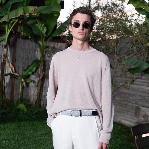 حزام مطاطي منسوج قابل للتمدد، حزام الجولف – ألوان وأحجام متعددة in Kuwait