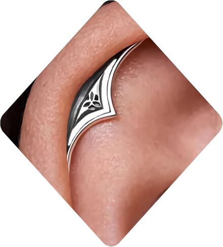 Gothic Cartilage Helix Earring For Women Boho Halloween Flower Hidden Helix Piercing Earrings Unique Punk Jewelry in Saudi Arabia