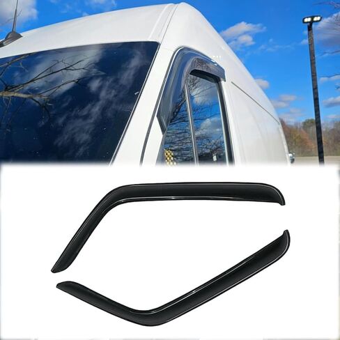 Original Side Window Wind Deflector, 4pcs Out-Channel Tape-On Nice Rain Guards Set, Window Visor fit for 2002-2009 Chevrolet Trailblazer (Not Ext Models) GMC Envoy (Not XL/XUV Models) 94733 in Saudi Arabia