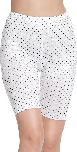 MANCYFIT Short Leggings for Women Slip Shorts Mid Thigh Legging Plus Size Undershorts Flat in Saudi Arabia