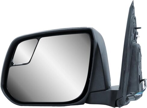 مرآة باب الجانب الأيسر للسائق قابلة للطي يدويًا مع غطاء خلفي من الكروم لسيارة شيفروليه كولورادو جي إم سي كانيون من 2017 إلى 2022 in Kuwait