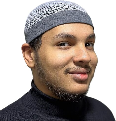 Premium Kufi, Handmade in Egypt, Multiple Sizes, Kufi Hats for Men, Muslim Hats for Men, Kuffi, African Hats for Men in Saudi Arabia