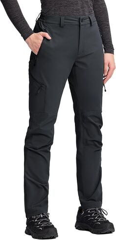 Pioneer Camp Women's Hiking Pants, Breathable Quick Dry Softshell Pants Water Repellent Stretch Cargo Work Pants Outdoor in Saudi Arabia