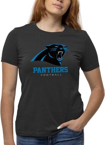 تي شيرت نسائي قصير الأكمام بشعار NFL Ultimate Fan من Team Fan Apparel - 100% قطن - مرخص رسميًا - تي شيرت بدون علامة (Houston Texans - Navy، X-Large) in Kuwait